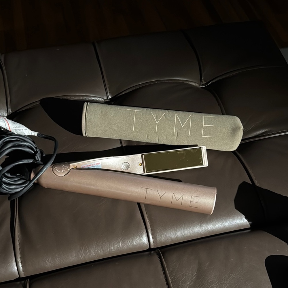TYME Gold and Tan Styling Tool